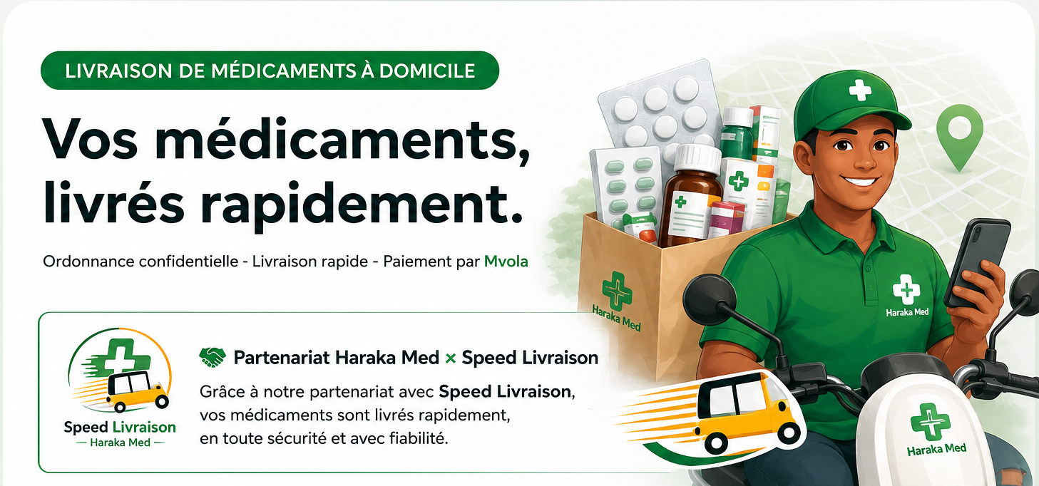 Partenariat Haraka Med & Speed Livraison
